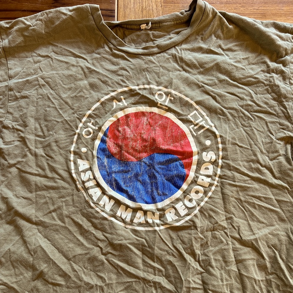 Asian Man Records - DIY punk record label T-Shirt - XL